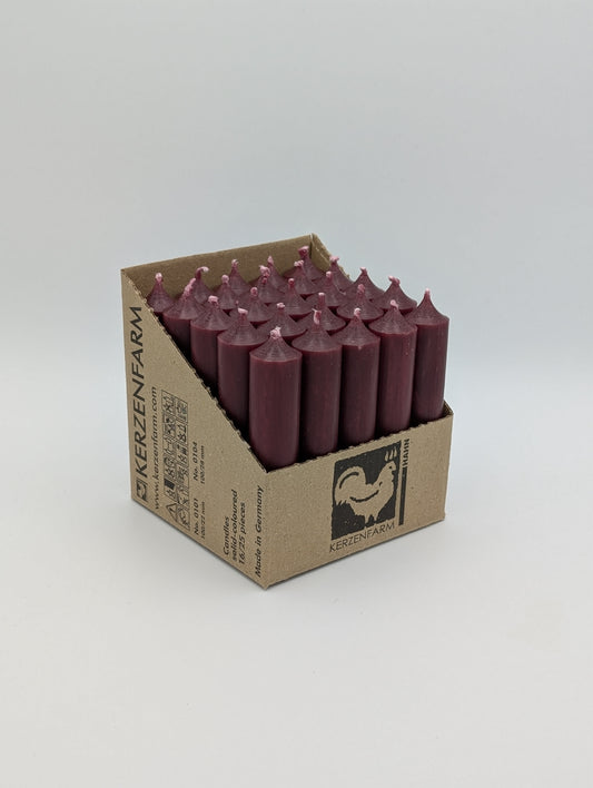 Stabkerze Durchgefärbt in versch. Farben