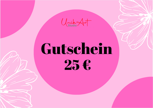 Geschenkgutschein Unikart-Studio