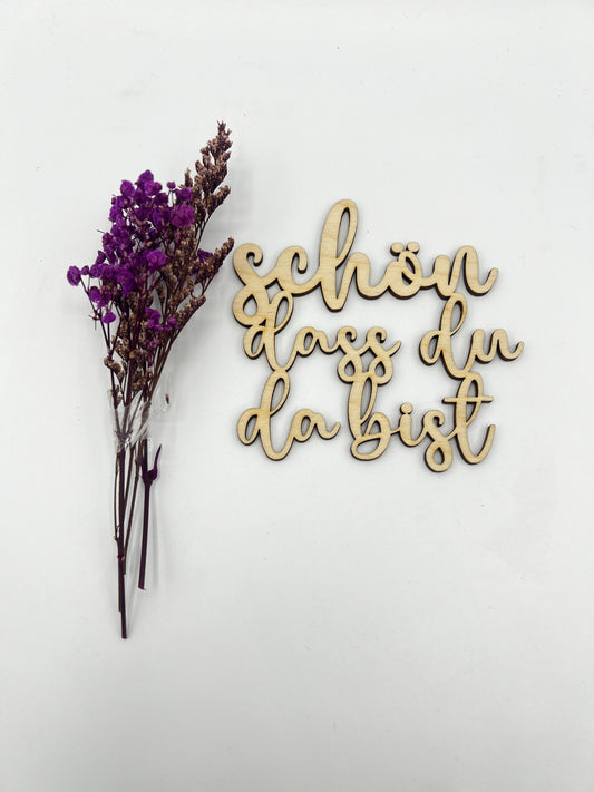 Glasuntersetzer personalisiert, Untersetzer, holzuntersetzer, Schön das es dich gibt , Untersetzer Spruch aus Holz 4stück