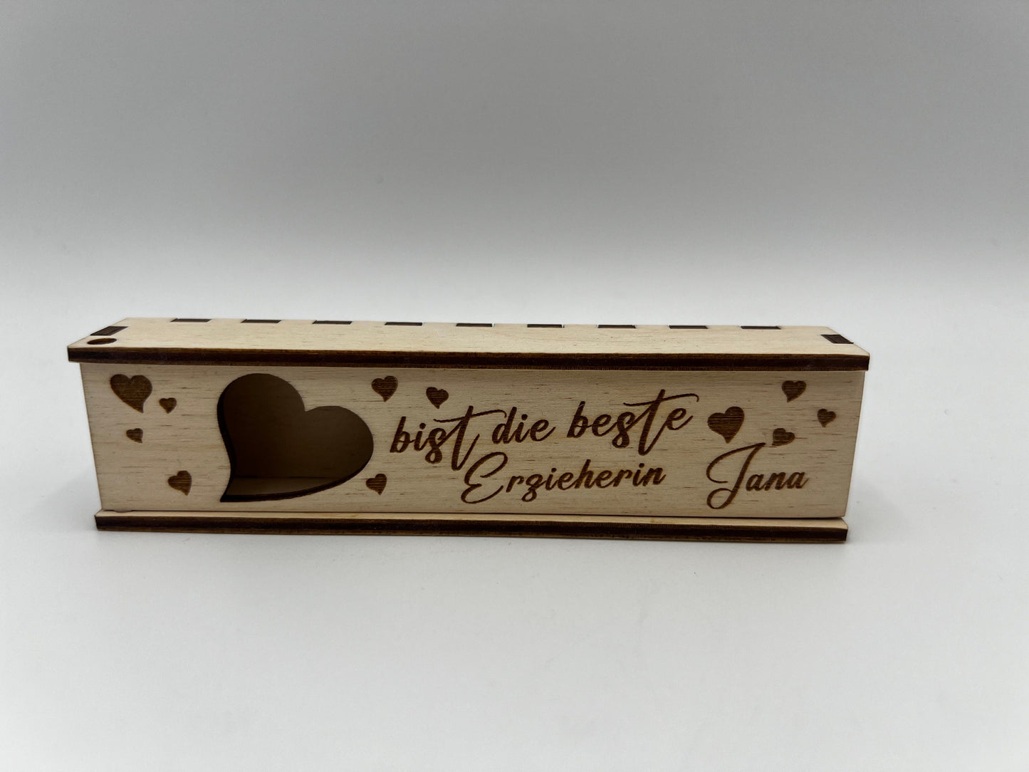 Du bist die beste Erzieherin! Geschenkbox Geschenkverpackung Schokoriegel