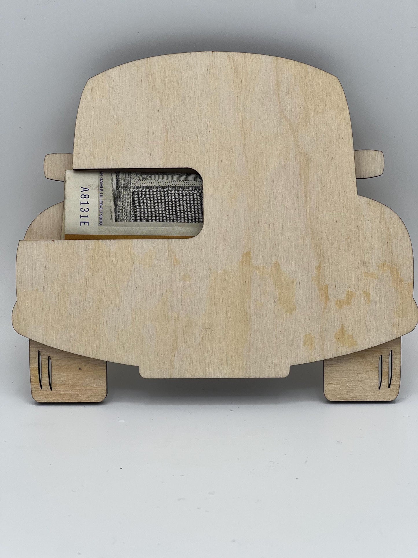 Geldgeschenk Hochzeit für das Brautpaar, Personalisiertes Hochzeitsgeschenk Auto als Gutscheinhalter, zum Hochzeitstag oder Verlobung