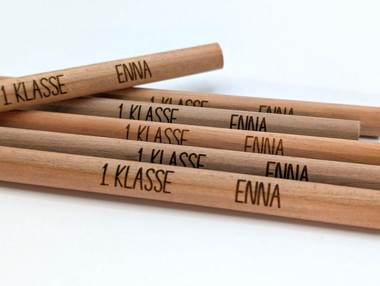 Buntstifte zur Einschulung, mit Namen Personalisiert, Geschenkidee zur Einschulung für die Schultüte, Füllung Zuckertüte zum Schulstart
