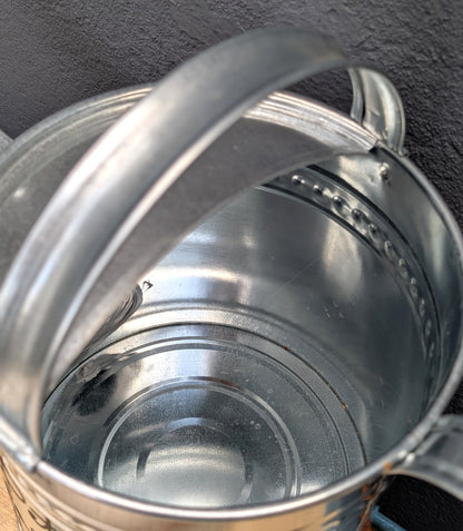 Arrosoir métallique personnalisé pour anniversaire - 6,5L avec nom et âge personnalisés