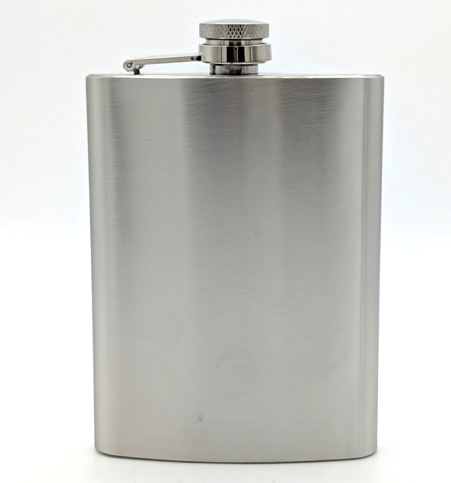 Flasque en acier inoxydable personnalisée avec gravure au choix – Flasque de hanche premium de 240 ml