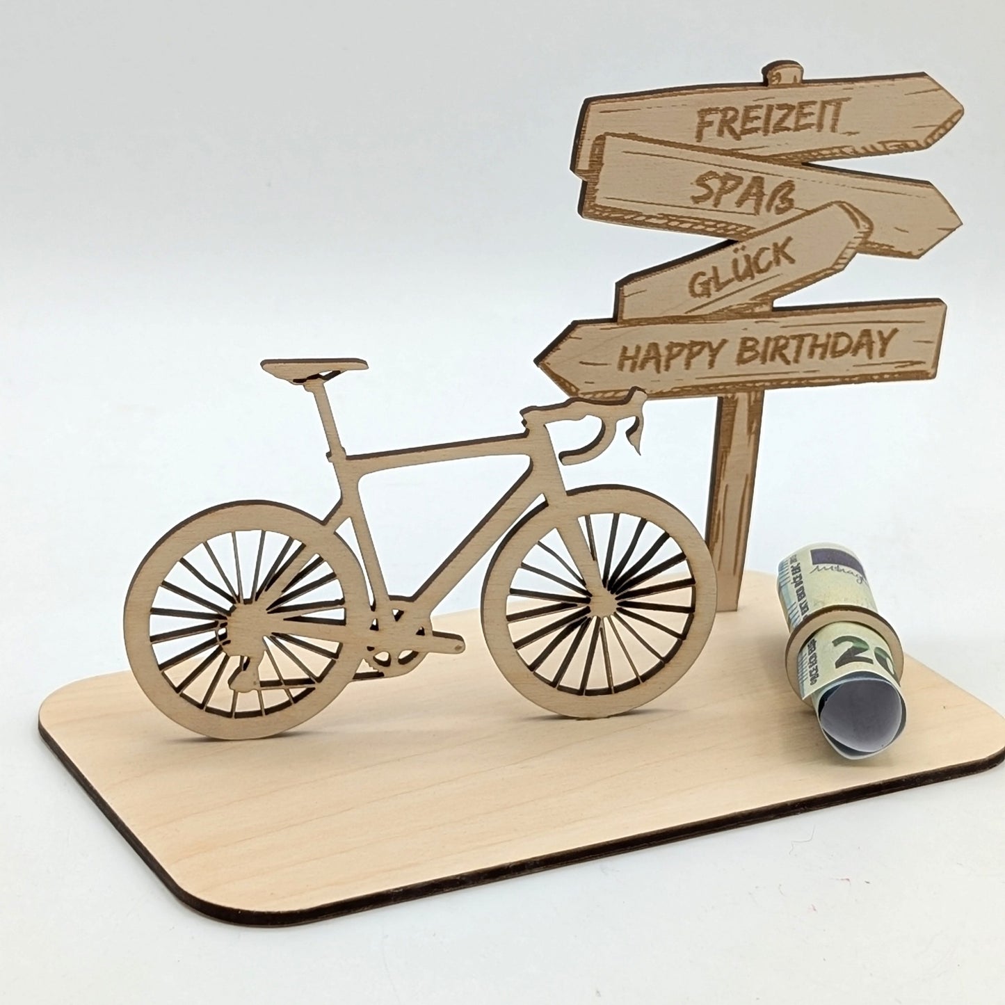 Geldgeschenk Fahrrad