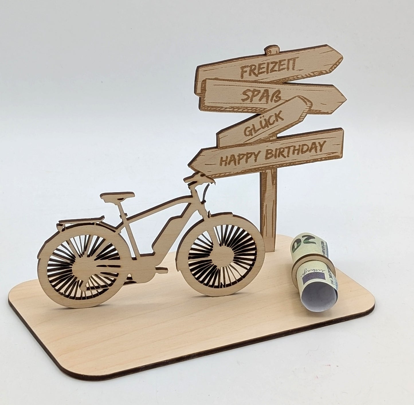 Geldgeschenk Fahrrad