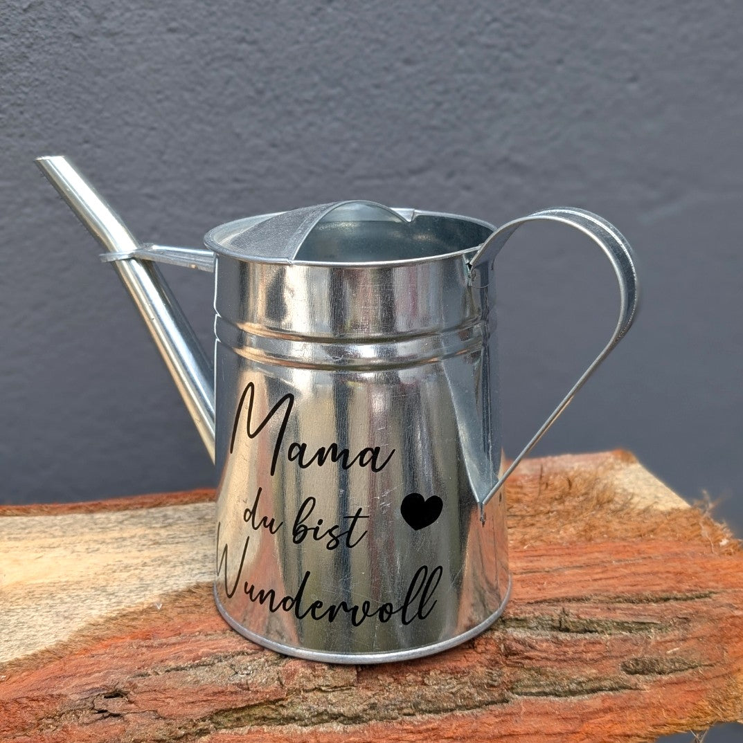 Arrosoir métallique personnalisé pour anniversaire - 6,5L avec nom et âge personnalisés