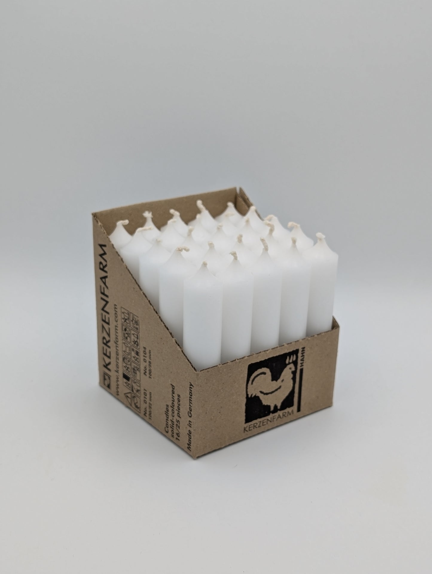 Stabkerze Durchgefärbt in versch. Farben