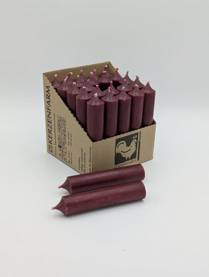 Stabkerze Durchgefärbt in versch. Farben