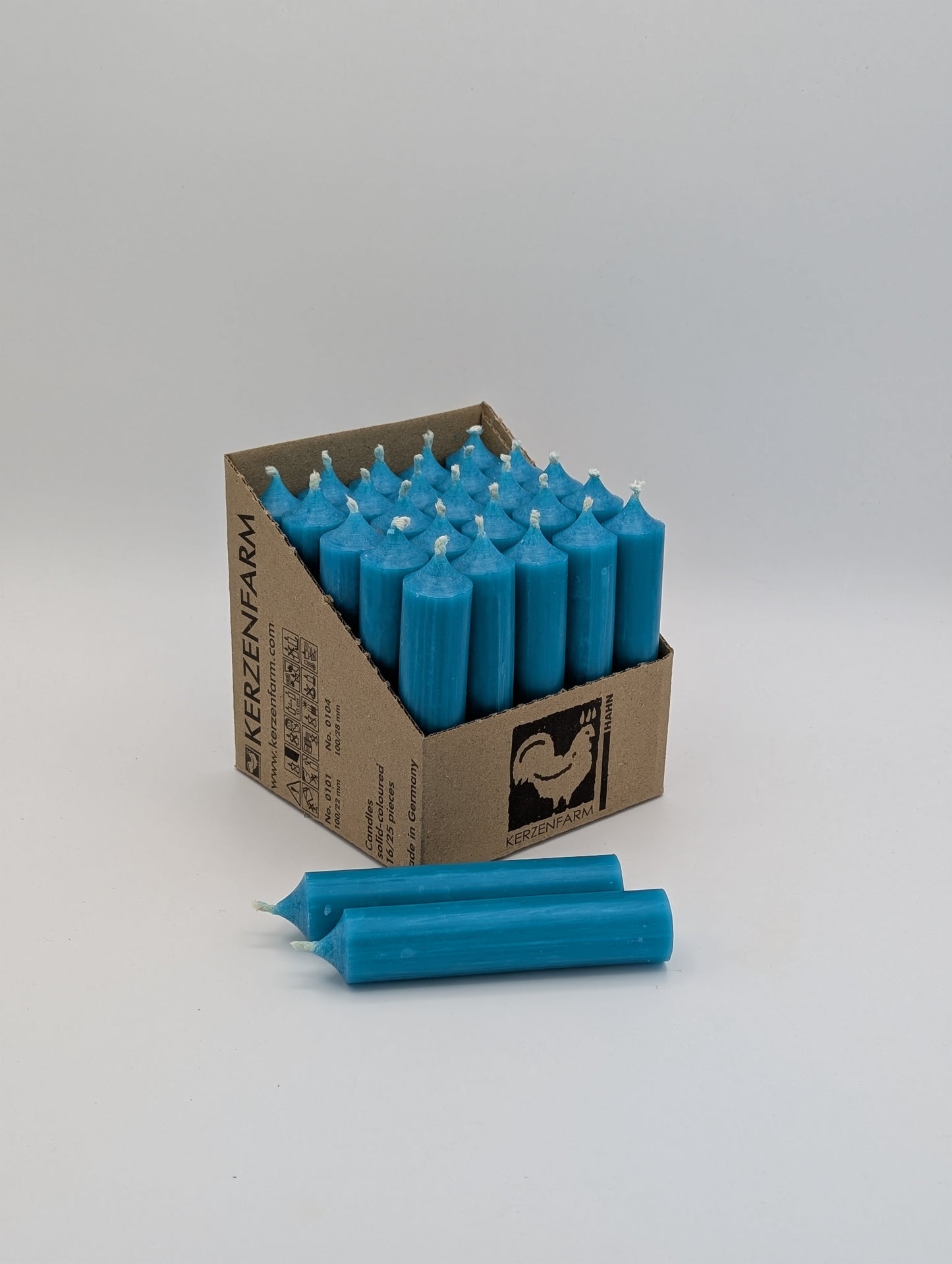 Stabkerze Durchgefärbt in versch. Farben