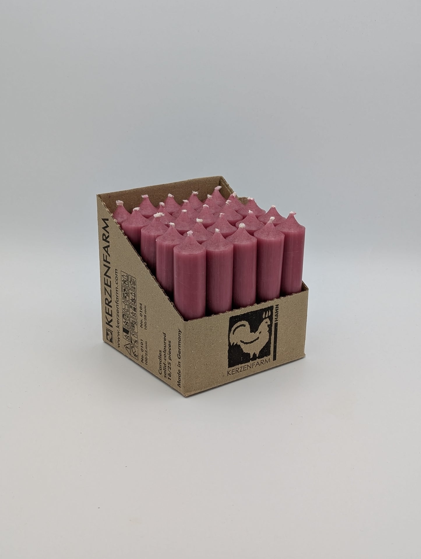 Stabkerze Durchgefärbt in versch. Farben