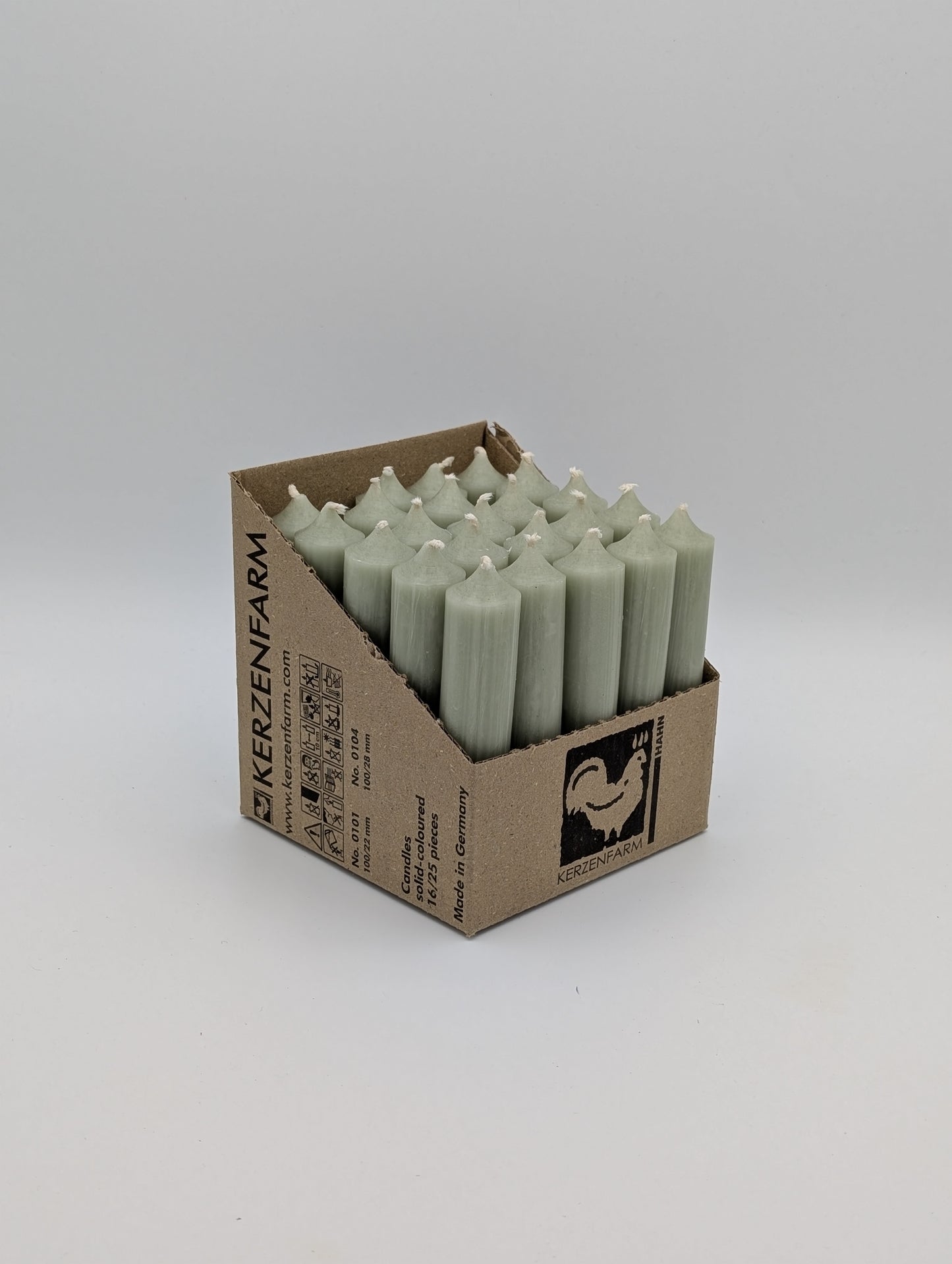 Stabkerze Durchgefärbt in versch. Farben