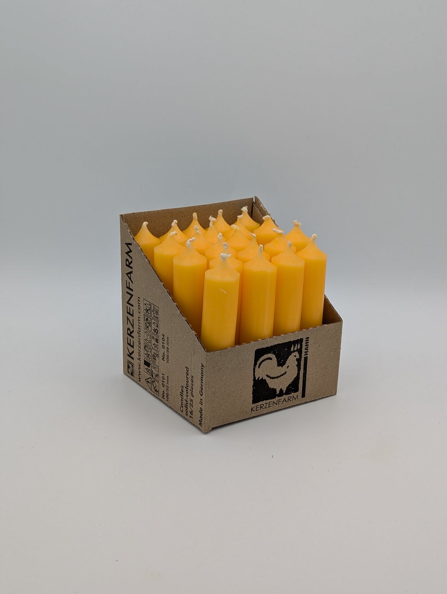 Stabkerze Durchgefärbt in versch. Farben