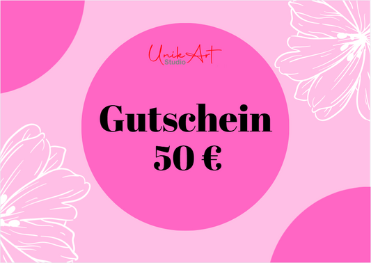 Geschenkgutschein Unikart-Studio