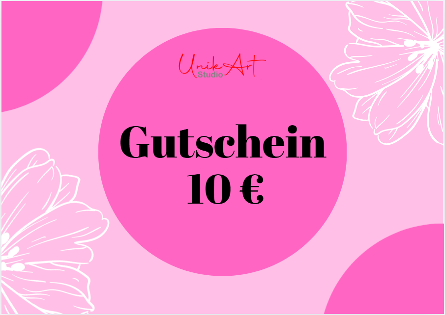Geschenkgutschein Unikart-Studio