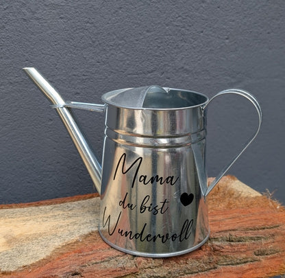 Arrosoir métallique personnalisé pour anniversaire - 6,5L avec nom et âge personnalisés