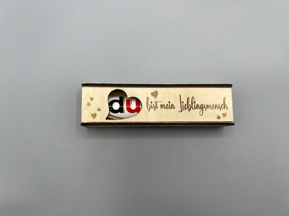 Du bist die beste Mama der Welt! Geschenkbox Geschenkverpackung Schokoriegel personalisierbar
