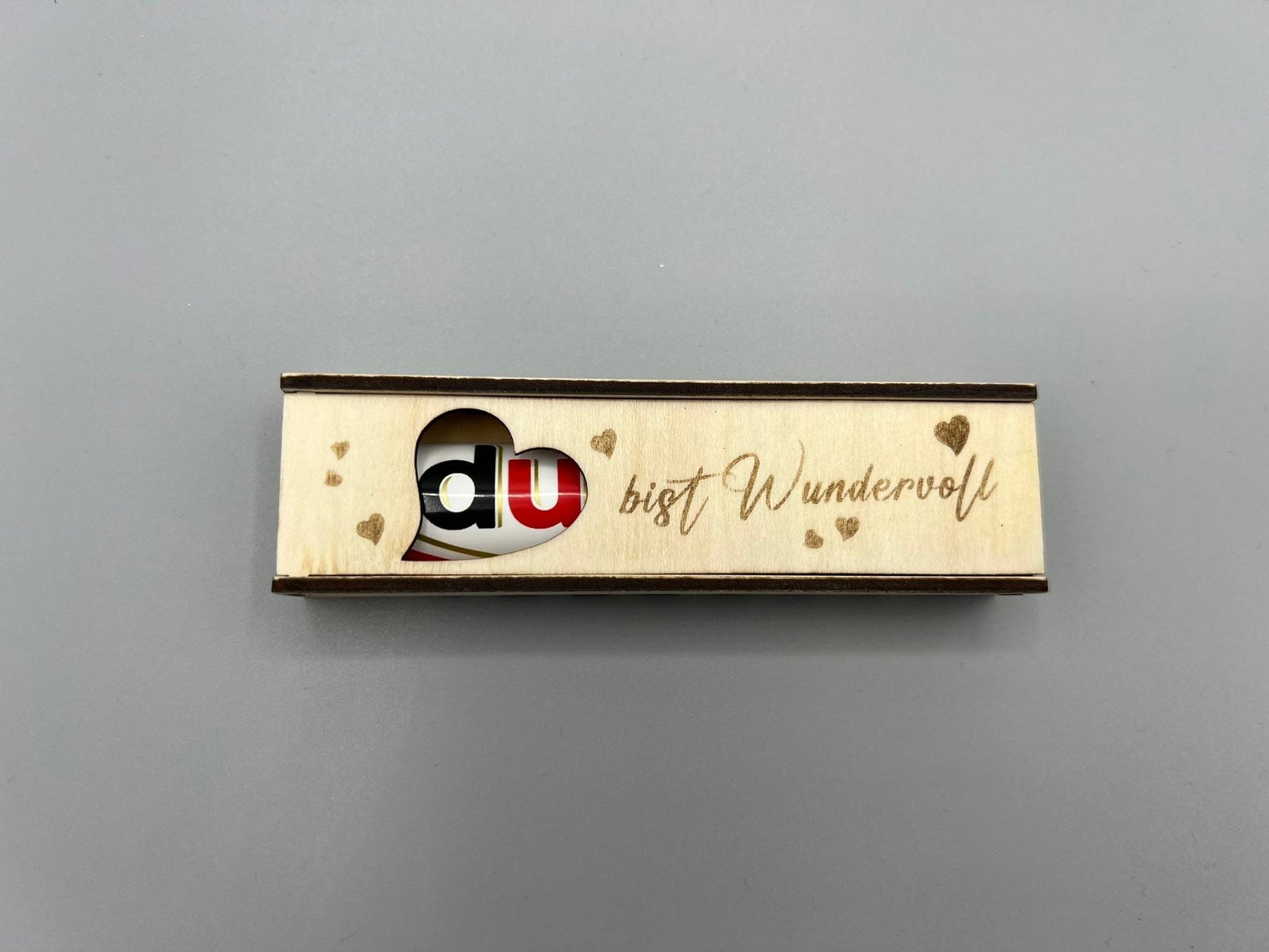 DU bist die beste Hebamme! Geschenkbox Geschenkverpackung Schokoriegel personalisierbar