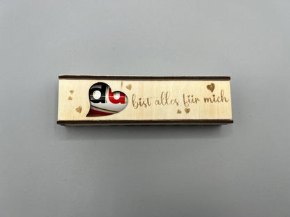DU bist der beste Papa der Welt! Geschenkbox Geschenkverpackung Schokoriegel PERSONALISIERBAR Hero, Tollster Papa, bester Papa, Super