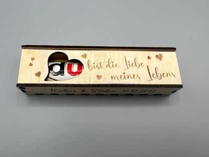 Du bist die beste Mama der Welt! Geschenkbox Geschenkverpackung Schokoriegel personalisierbar