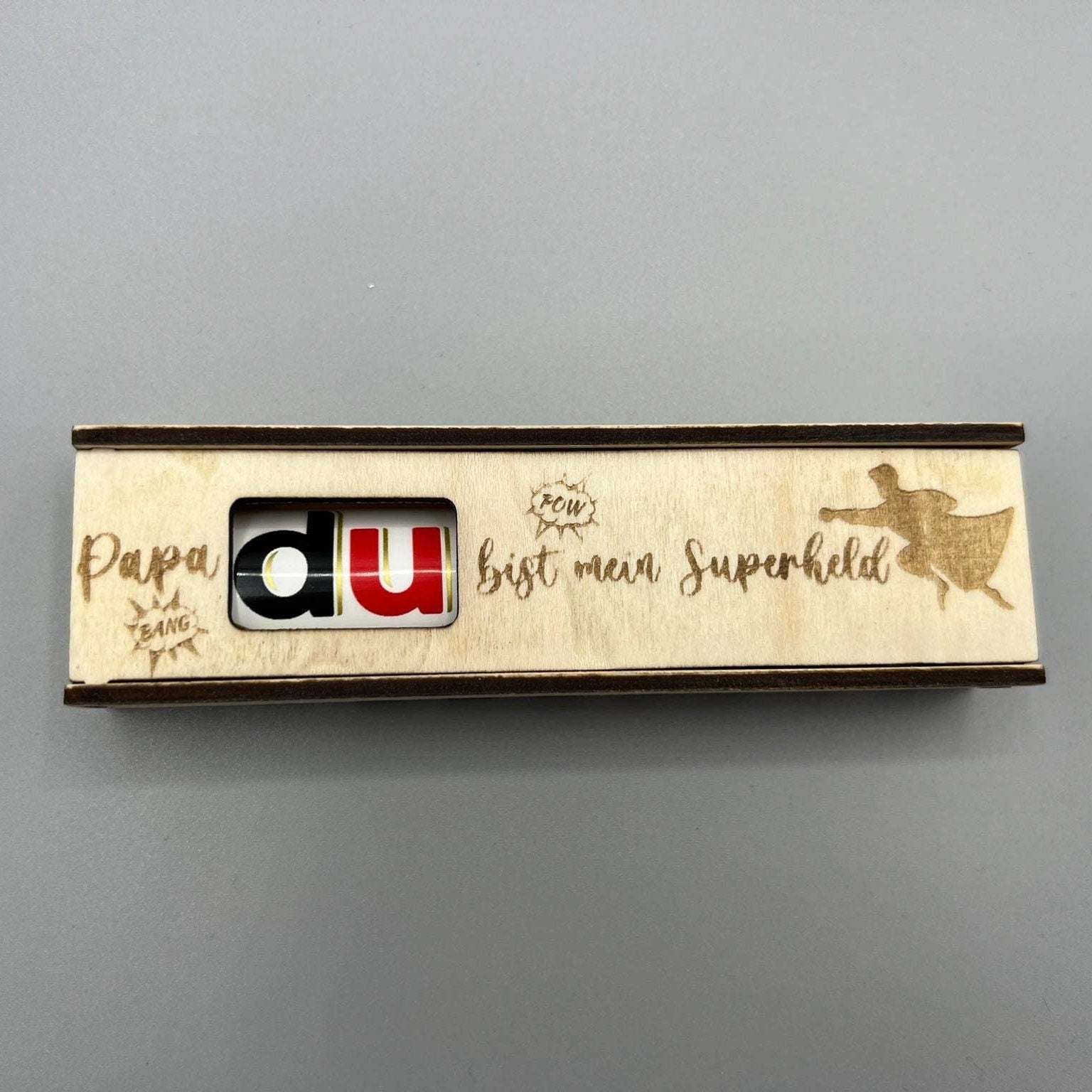 Duplo geschenkbox, Papa du bist mein Superheld