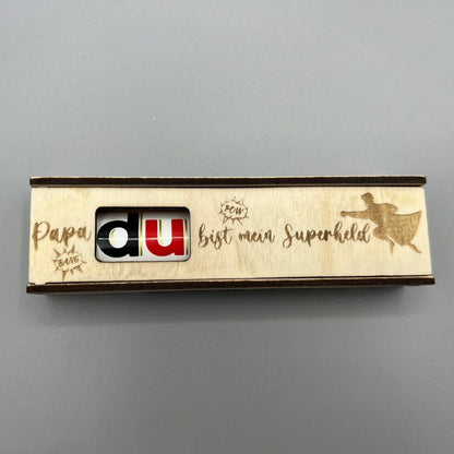 Duplo geschenkbox, Papa du bist mein Superheld