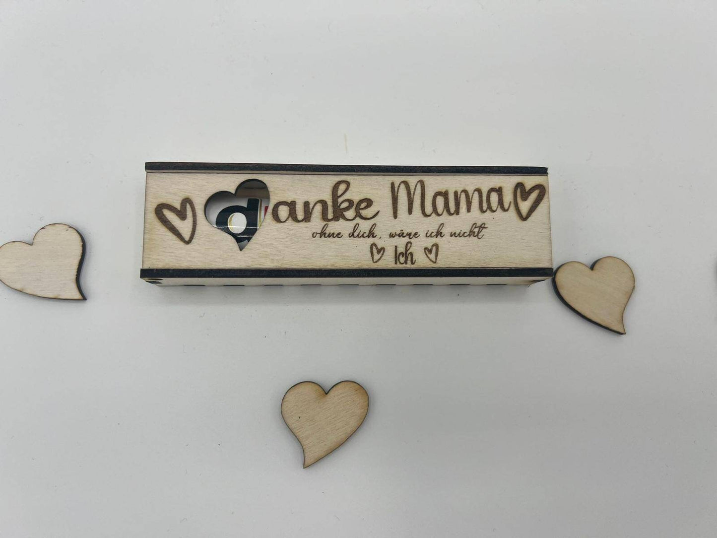 Danke Mama! gravierte Duplo Geschenkbox Geschenkverpackung Schokoriegel personalisierbar