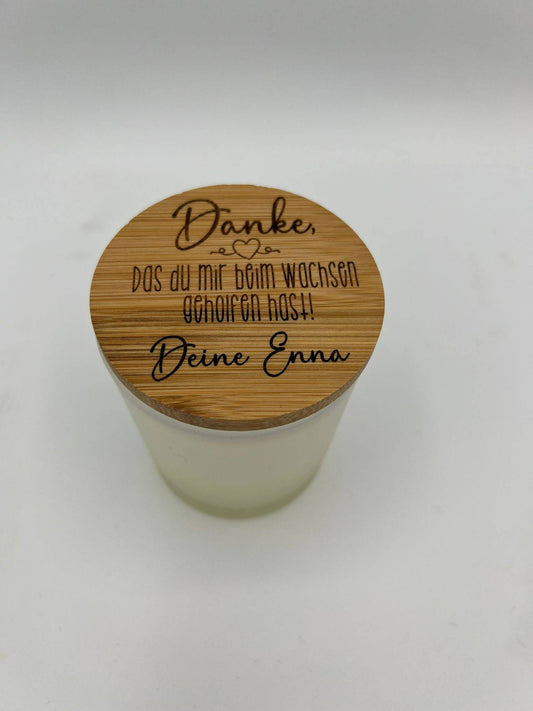 Kerze Geschenk Personalisiert Erzieherin Hebamme Dankeschön Abschied Name