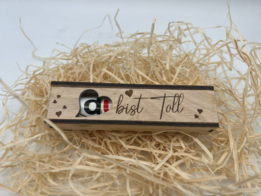 DU bist Toll! Duplo Geschenkbox Geschenkverpackung Schokoriegel personalisierbar