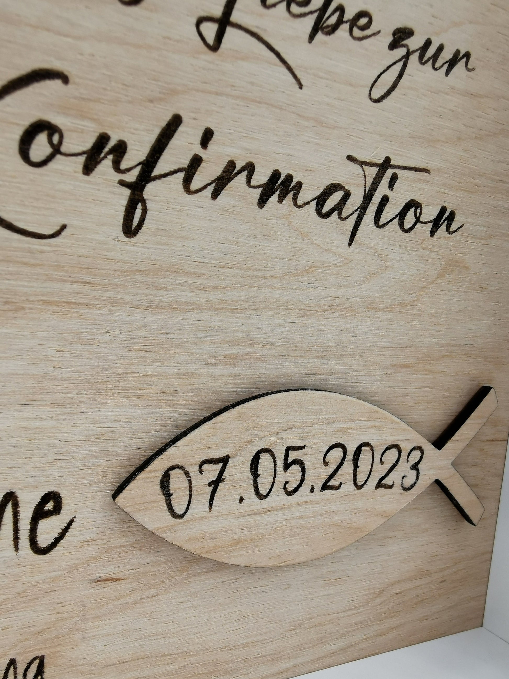 Konfirmation/ Geldgeschenk/ Taufe/Hochzeitsgeschenk /Geldgeschenk/Geburtstagsgeschenk/ holz /personalisiert