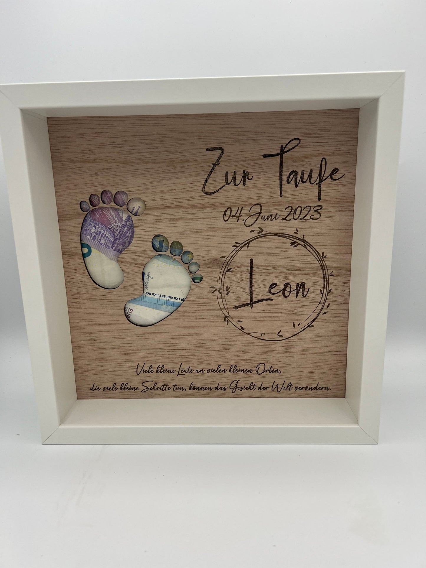 Geschenk zur Taufe, Geldgeschenk Name, Tauf Geschenk, Konfirmation, Hochzeitsgeschenk ,Geldgeschenk, Geburtstagsgeschenk,personalisiert