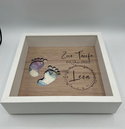Geschenk zur Taufe, Geldgeschenk Name, Tauf Geschenk, Konfirmation, Hochzeitsgeschenk ,Geldgeschenk, Geburtstagsgeschenk,personalisiert