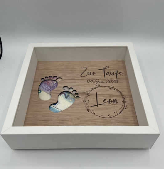 Geschenk zur Taufe, Geldgeschenk Name, Tauf Geschenk, Konfirmation, Hochzeitsgeschenk ,Geldgeschenk, Geburtstagsgeschenk,personalisiert