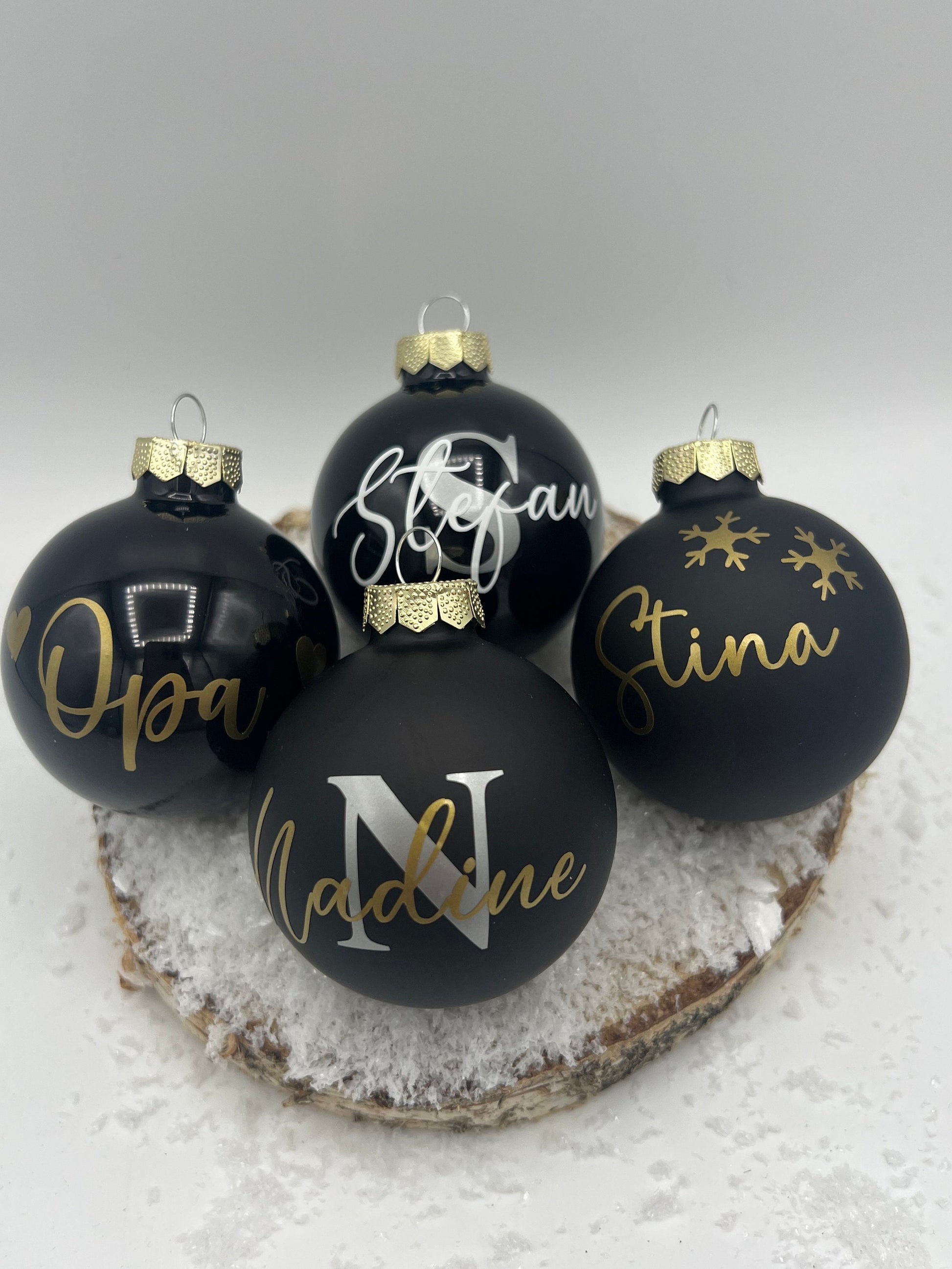 Weihnachtskugel mit Namen, Personalisiert, Christbaumkugel, Weihnachten, Christmas, Geschenk, Geschenke, Liebe, Love