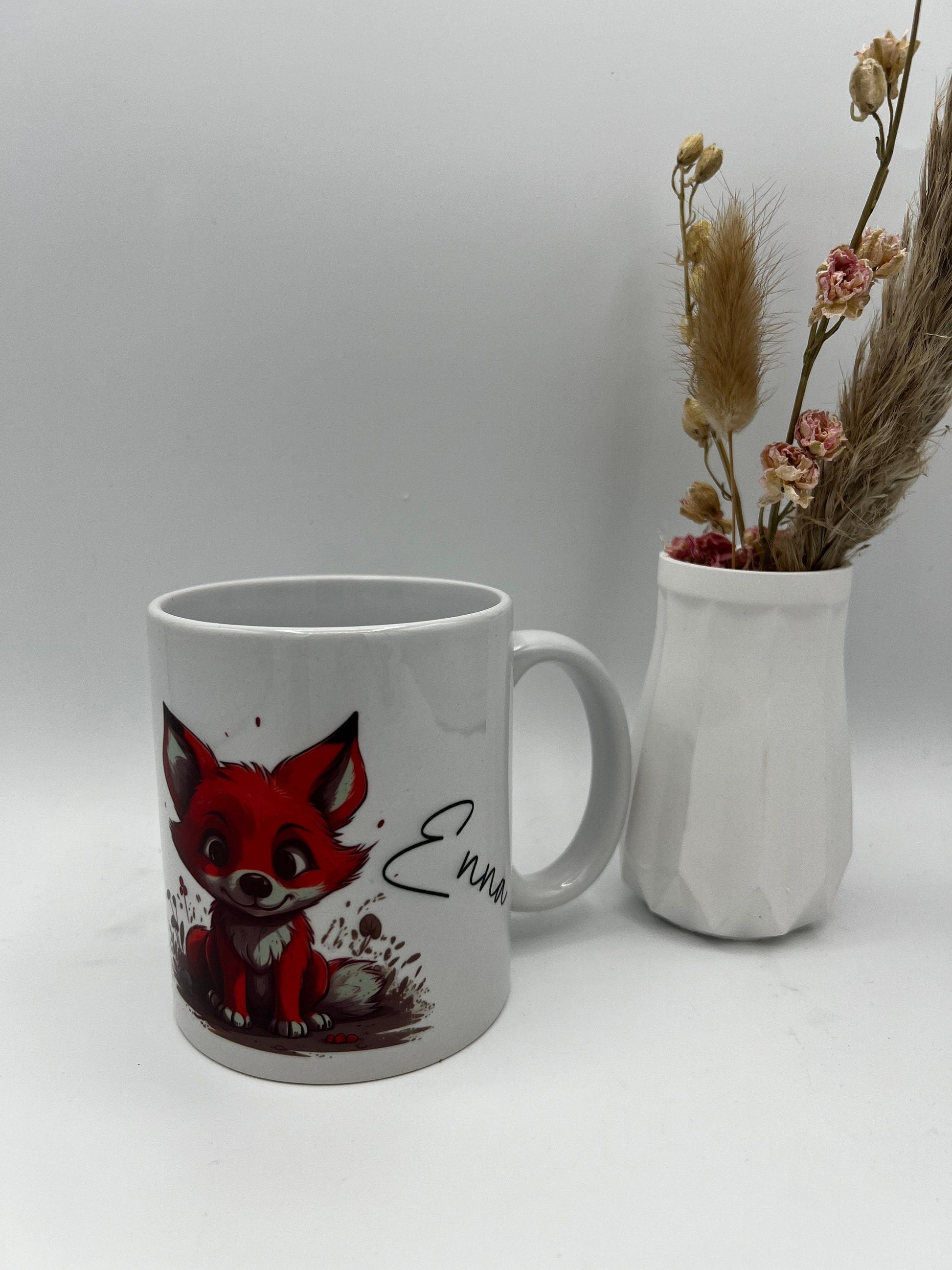 Tasse Kinder, Tiermotive Kinder, Becher personalisiert Kinder, Kindergeschenke, Geburtstaggeschenk, Einschulung Kindertasse personalisiert, Dekoschuppen