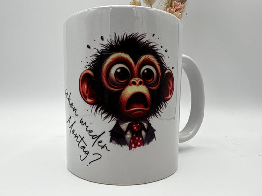 Personalisierbare Keramiktasse , Montagtasse , Tasse zum Geburtstag , Geschenk zum Geburtstag ,Lustiger Becher zum verschenken  , Becher Dekoschuppen