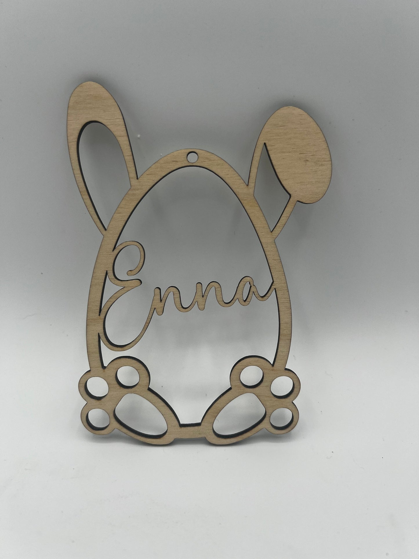 Osterdeko personalisiert aus Holz, Ostergeschenk, Anhänger Ostereier mit Name zu Ostern, Osteranhänger, Holzanhänger, Osternest, Osterkorb