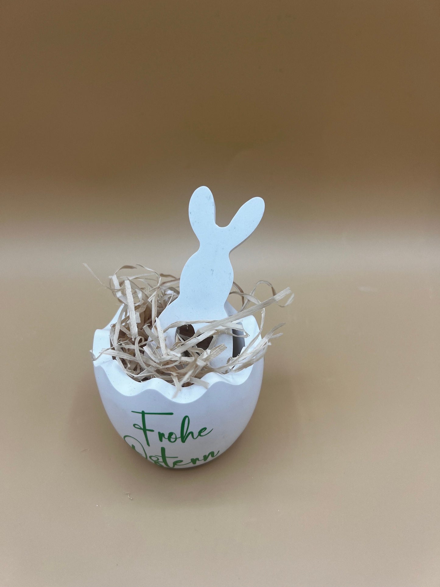 Raysin Kerzenhalter Osterei, Eierschale für Stabkerze, Dekoration Frühling Ostern, Tischdeko, Tischdekoration Osterfest