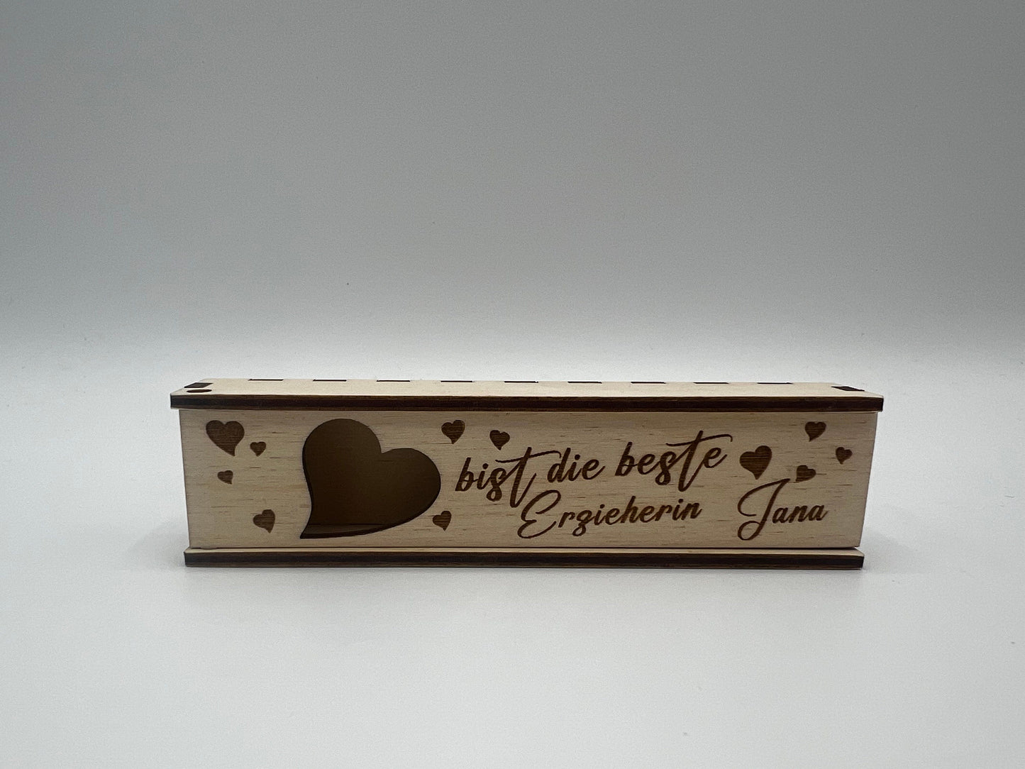 Du bist die beste Erzieherin! Geschenkbox Geschenkverpackung Schokoriegel