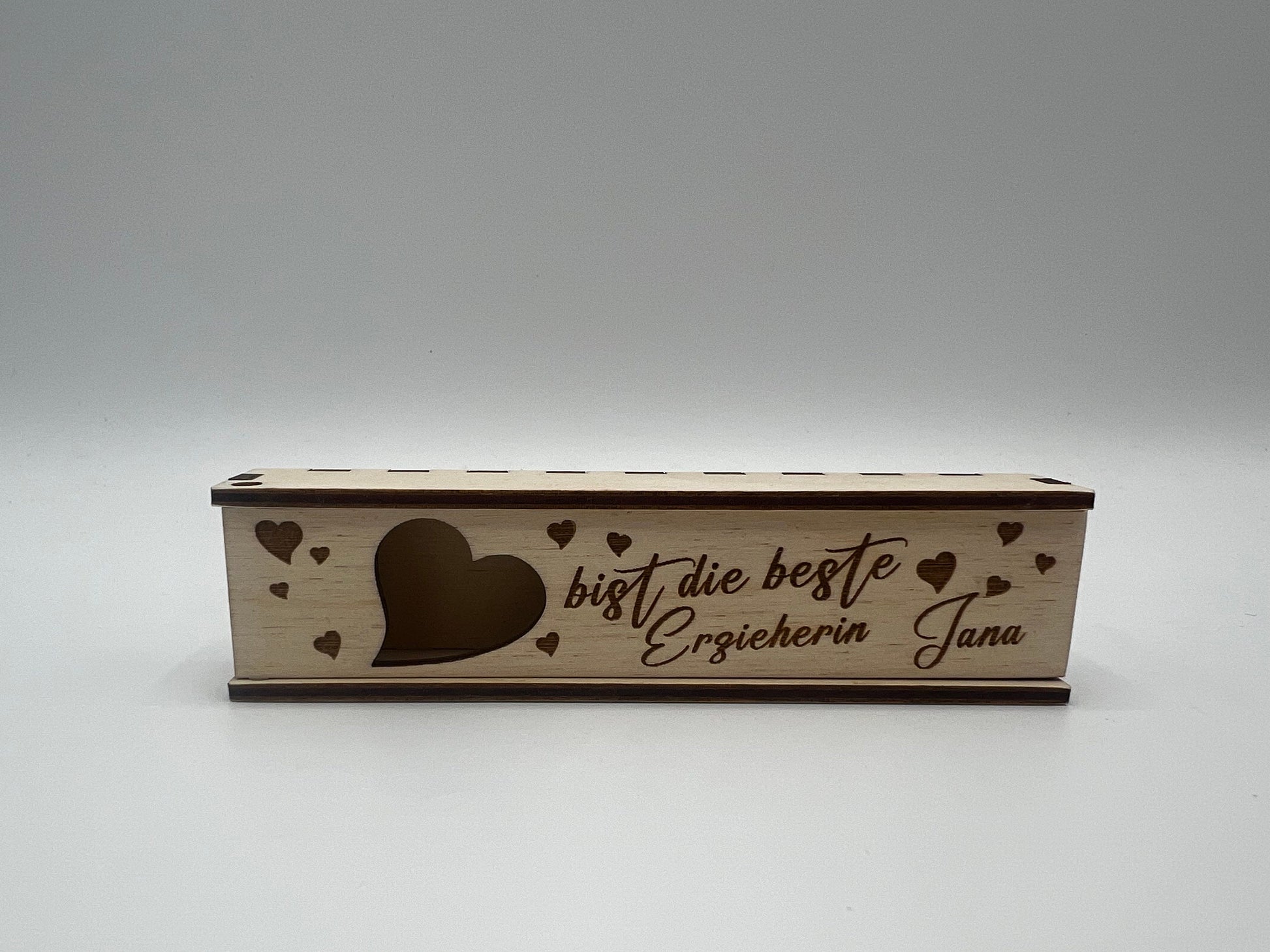 Du bist die beste Erzieherin! Geschenkbox Geschenkverpackung Schokoriegel