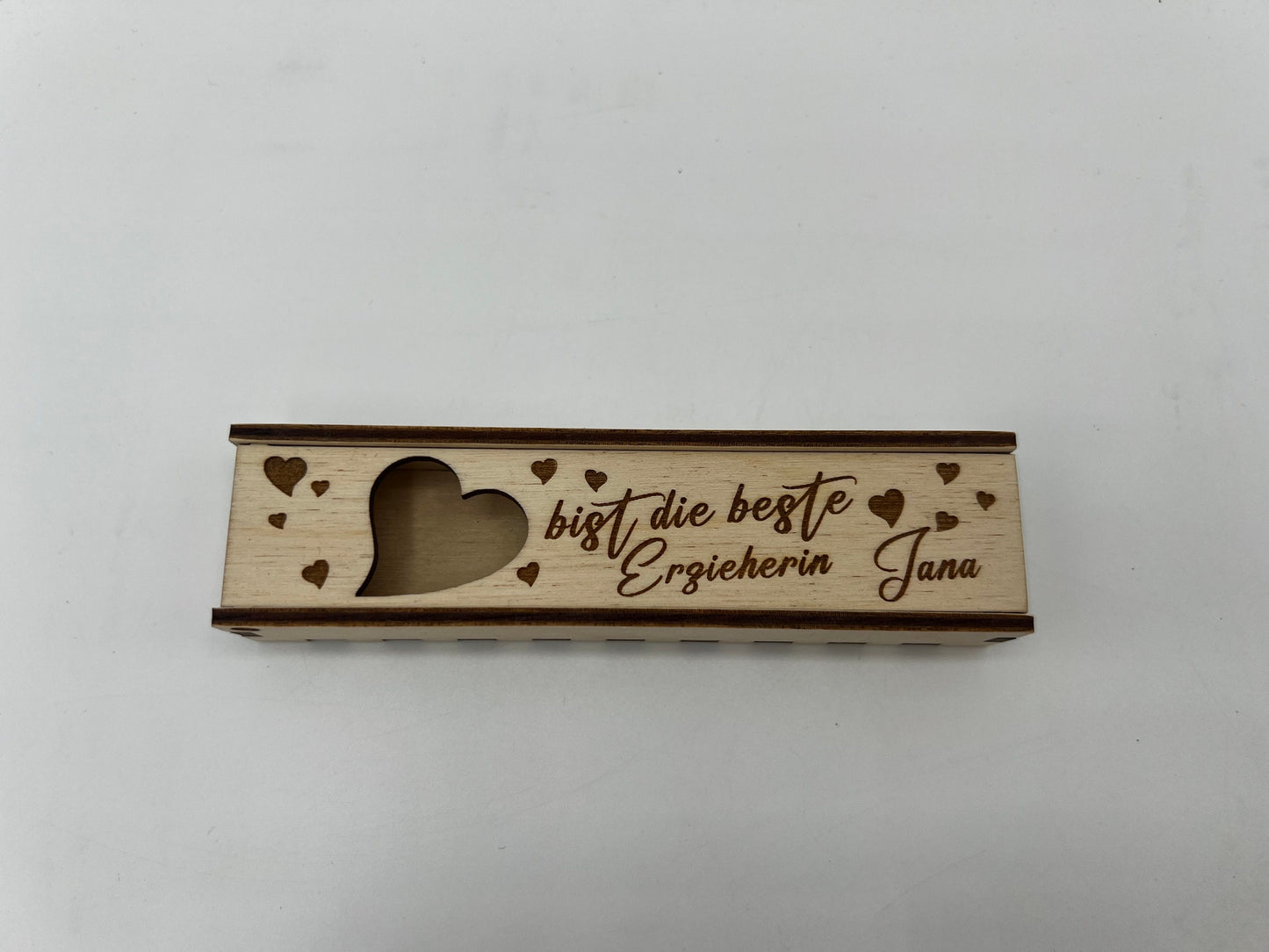 Du bist die beste Erzieherin! Geschenkbox Geschenkverpackung Schokoriegel