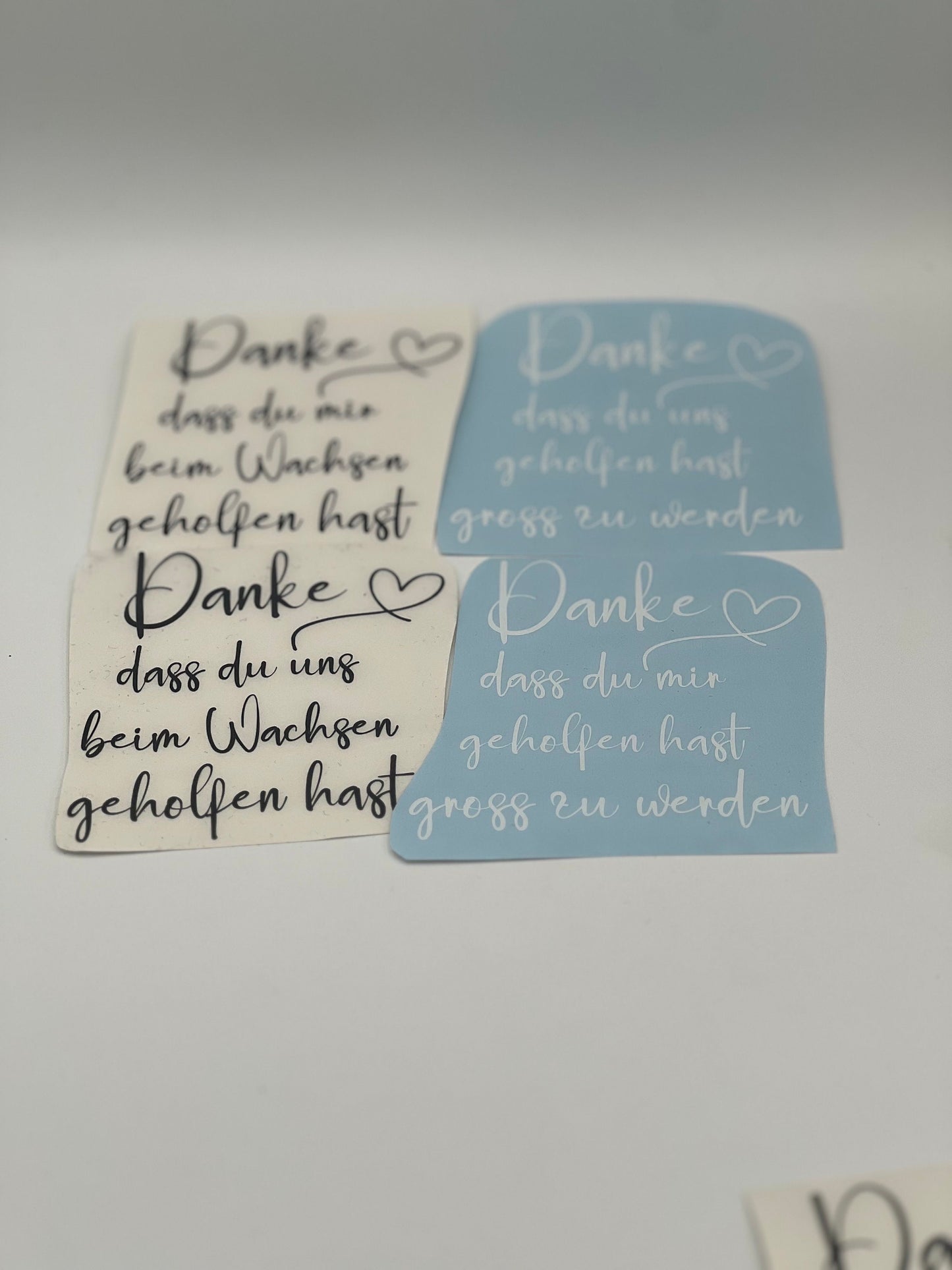 Aufkleber für Blumentopf, Abschiedsgeschenk Kindergarten, Geschenk Lehrer, Danke, dass du mir beim Wachsen geholfen hast, Personalisierbar