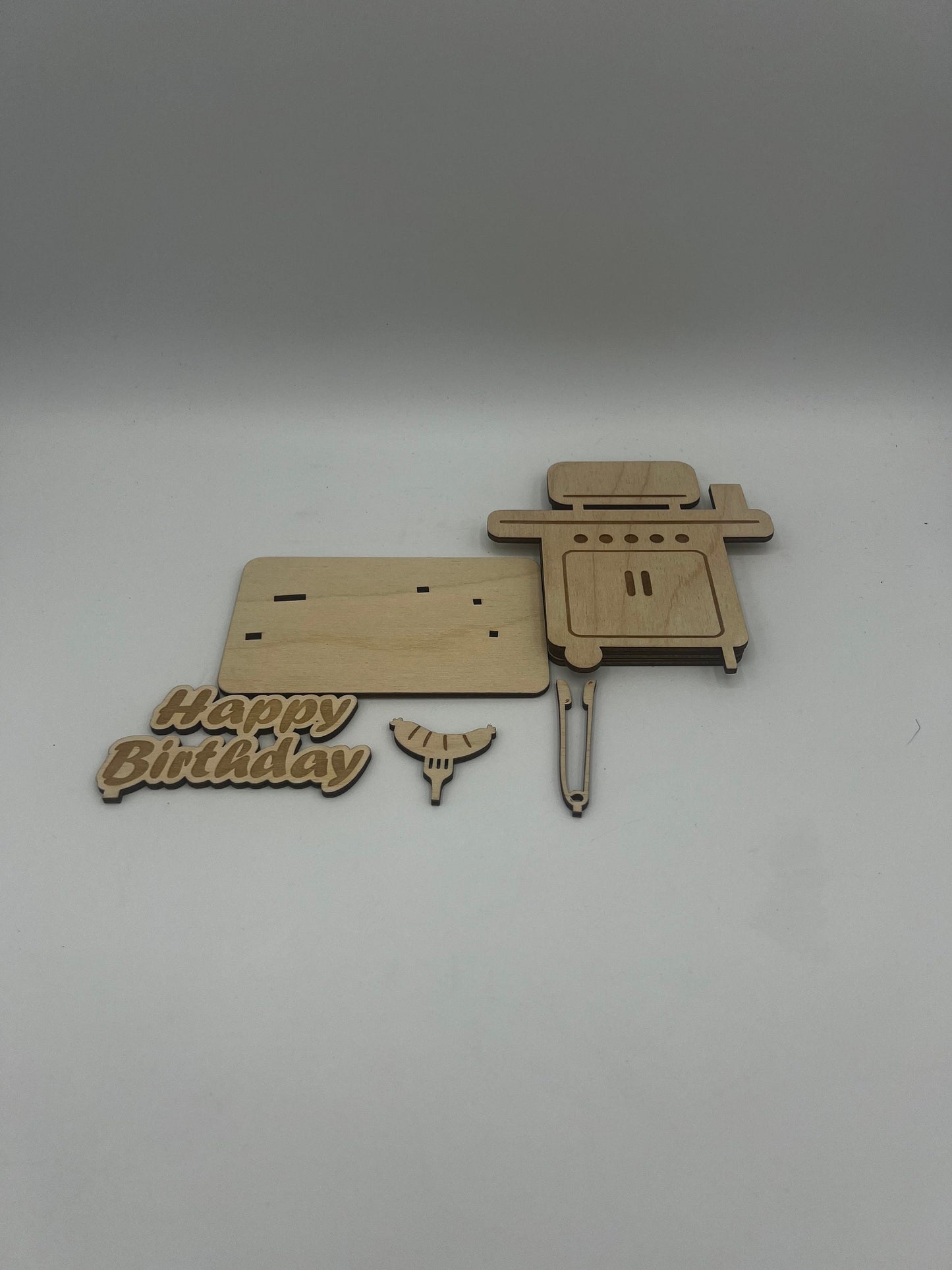 Geldgeschenk zum Geburtstag/ Gutscheinhalter / Grill aus Holz / Geschenkeverpackung / Gutschein verschenken/ Geschenk Ideen