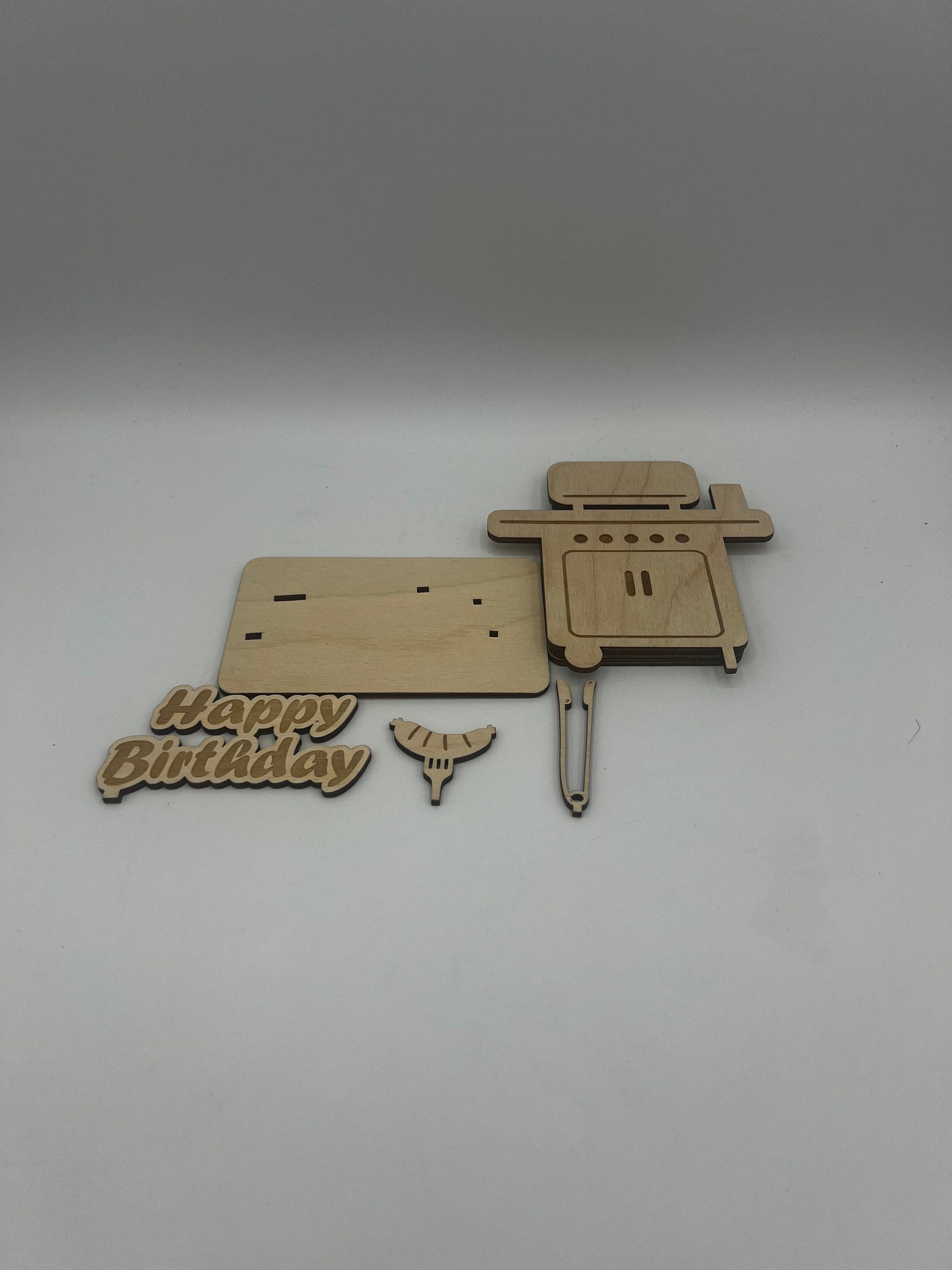 Geldgeschenk zum Geburtstag/ Gutscheinhalter / Grill aus Holz / Geschenkeverpackung / Gutschein verschenken/ Geschenk Ideen