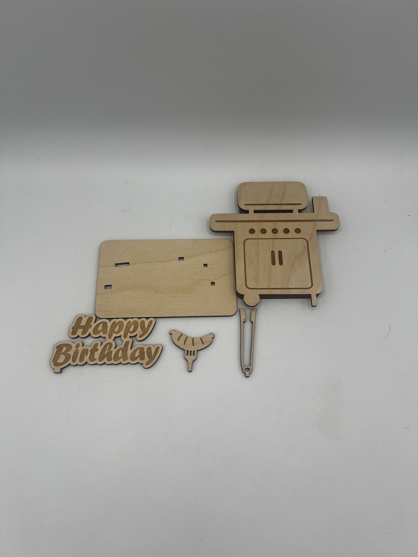 Geldgeschenk zum Geburtstag/ Gutscheinhalter / Grill aus Holz / Geschenkeverpackung / Gutschein verschenken/ Geschenk Ideen