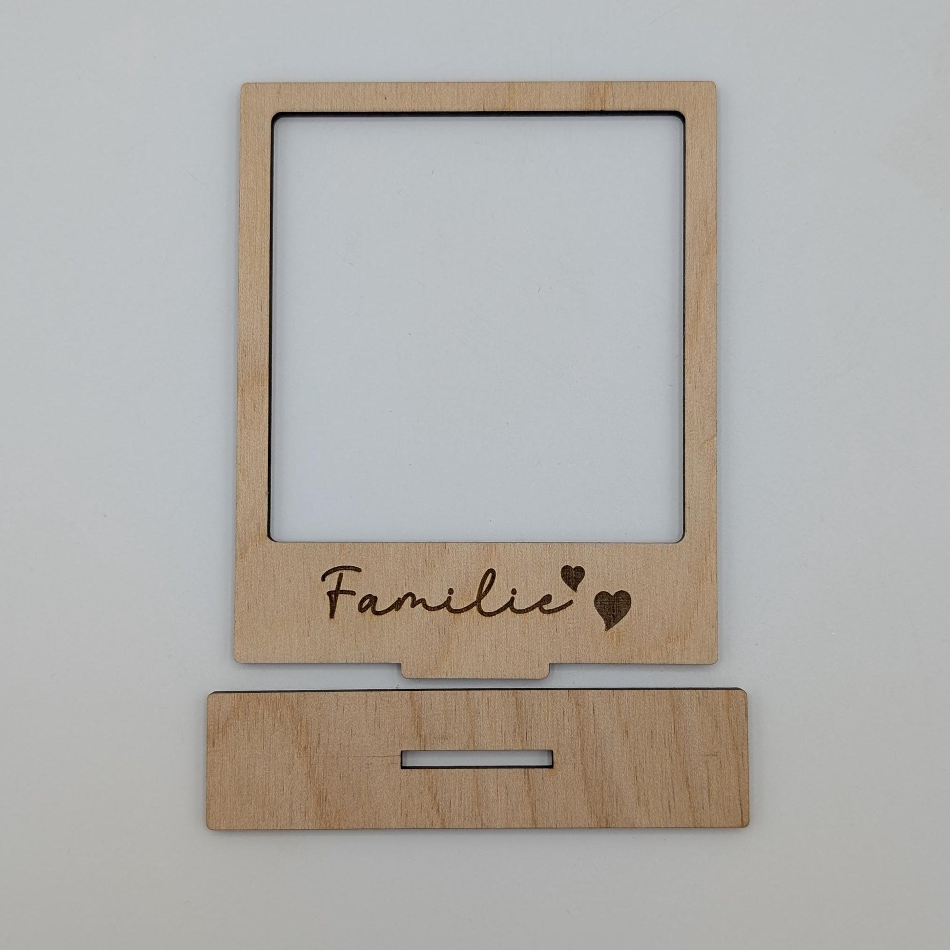 Familie Polaroid Fotorahmen