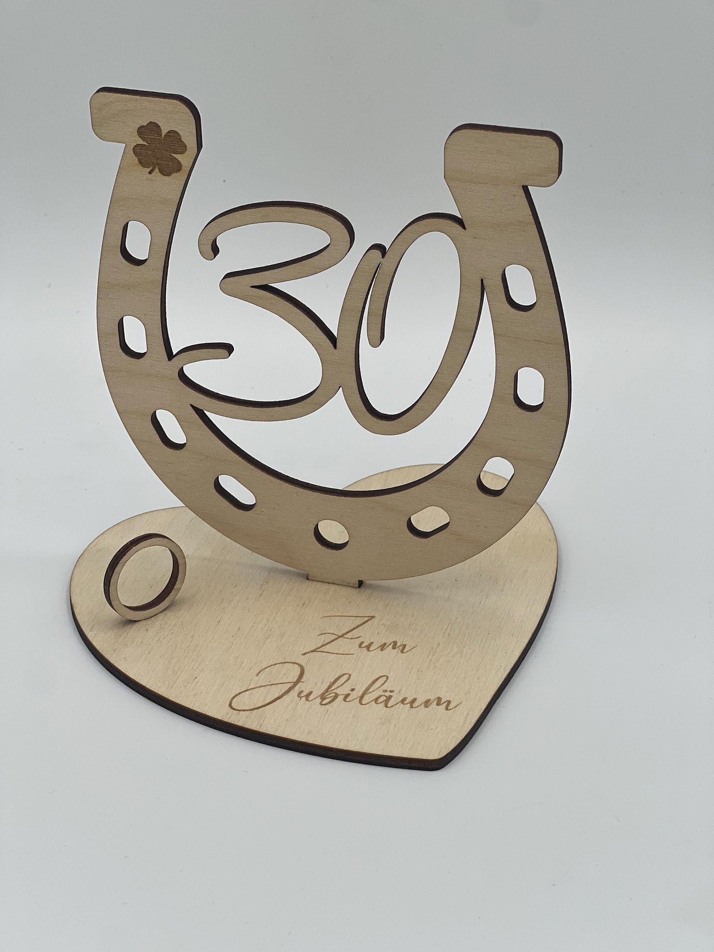 Geldgeschenk Hufeisen 30.er Geburtstag