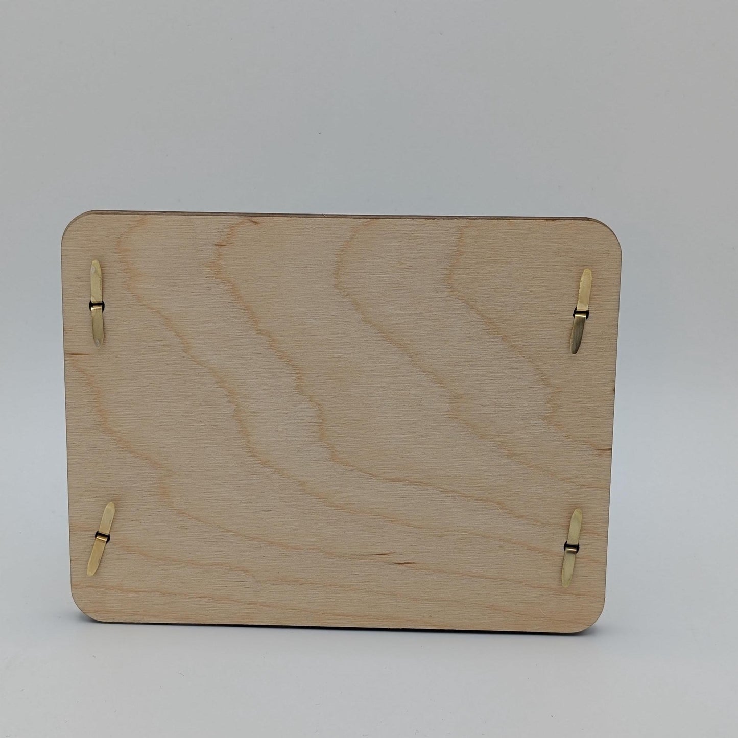 Geschenkkarte aus Holz, Camper, Wohnmobil, Wohnwagen als Geldgeschenk