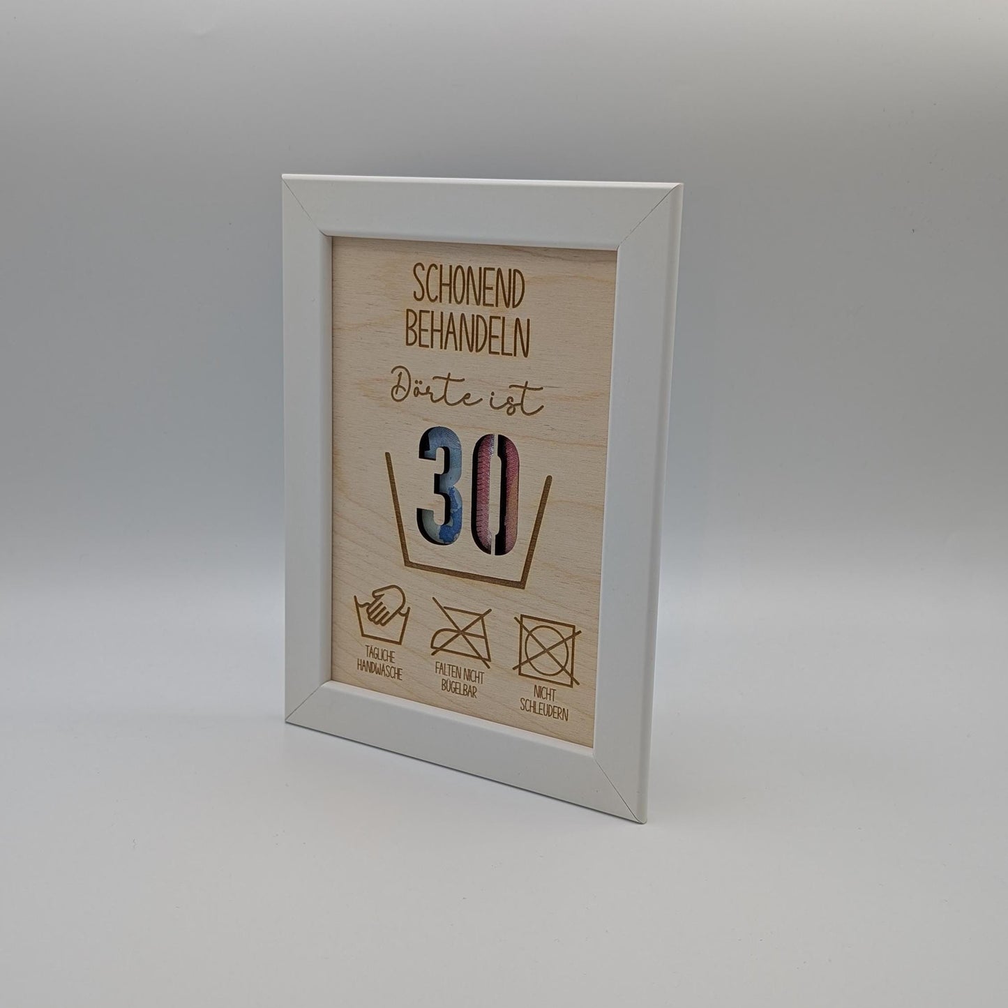 Geldgeschenk zum 30. Geburtstag schonend behandeln