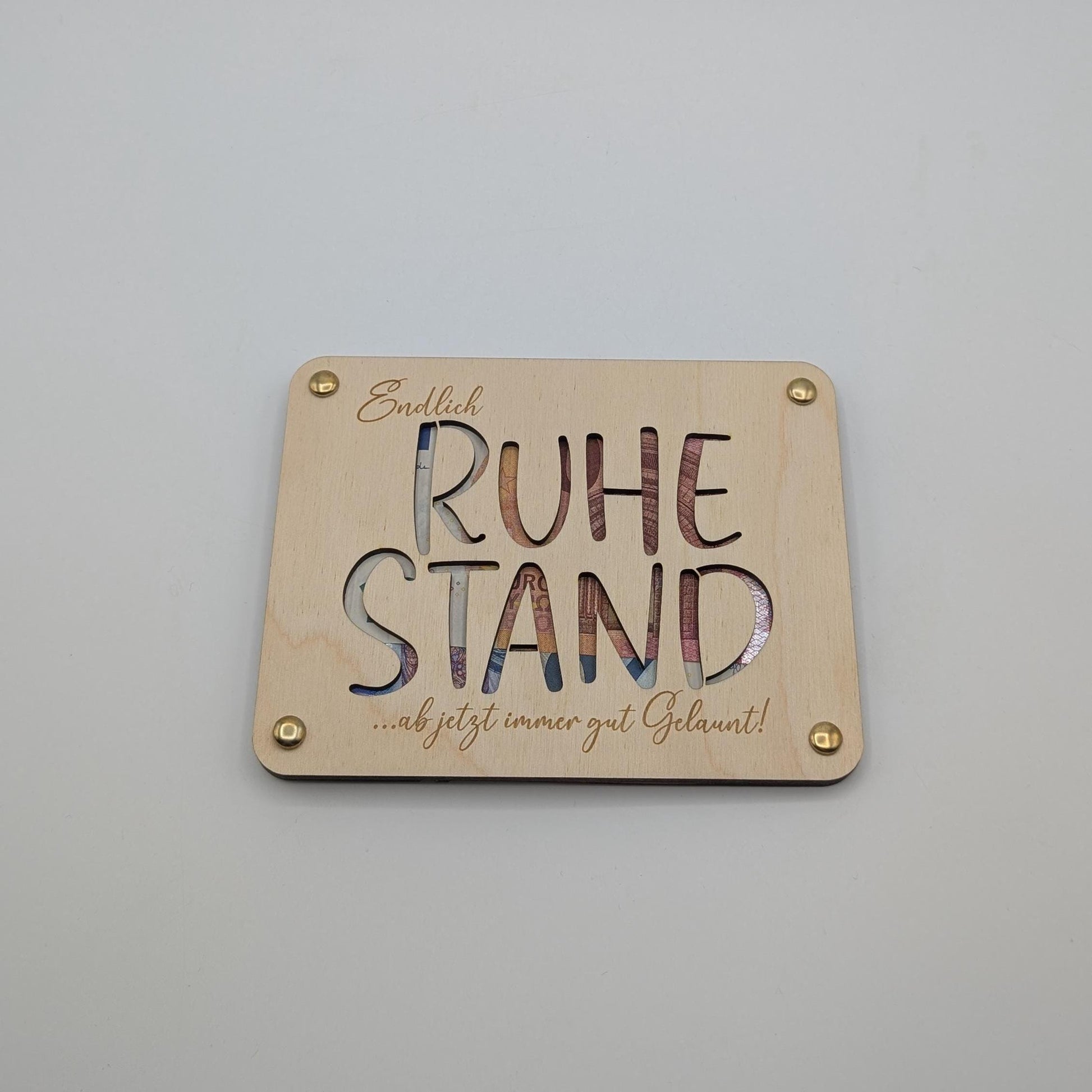 Geschenk für geld zum Ruhestand